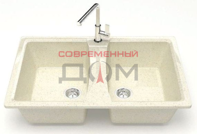 Кух.мойка Granit MARRBAXX глянц Голби Z26Q2 (бежевый)